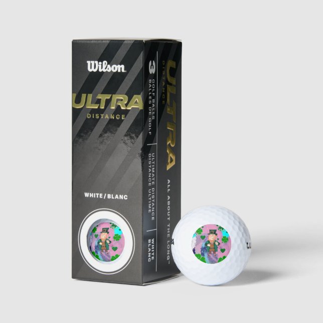 Happy St. Patrick's Day Golf Ball (Packaging)