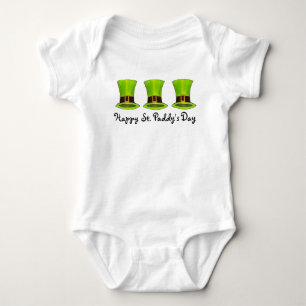 Happy St. Patrick's Day Green Leprechaun Top Hats