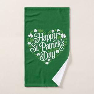Happy St Patrick's Day  Hand Towel