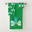 "Happy St. Patrick's Day" Hand-written