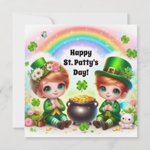 Happy St Patrick's Day Holiday Card