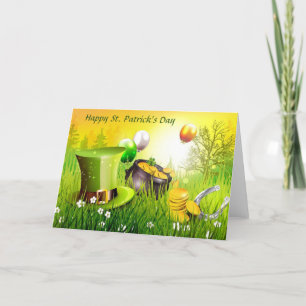 Happy St. Patrick's Day  Holiday Card
