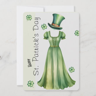 Happy St. Patrick's Day Holiday Card