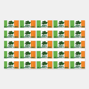 Happy St. Patrick's Day, Irish Flag Colour Ireland Sticker