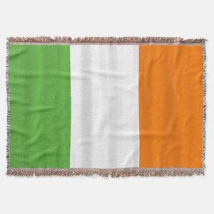Happy St. Patrick's Day Irish Flag Colours Blanket