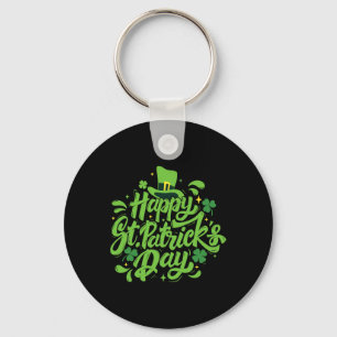 Happy St Patrick's Day - Irish Heritage St Patty's Keychain