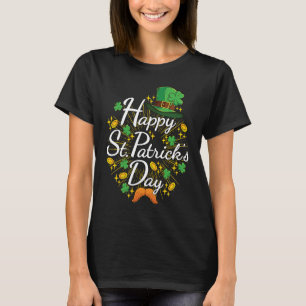 Happy St Patrick's Day Irish Leprechaun Saint Patr T-Shirt