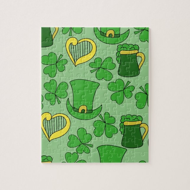 Happy St. Patrick's Day Jigsaw Puzzle (Vertical)