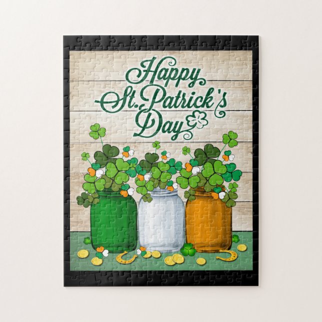 Happy St Patrick's Day Jigsaw Puzzle (Vertical)