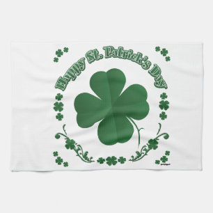 Happy St. Patrick's Day Kitchen Towel