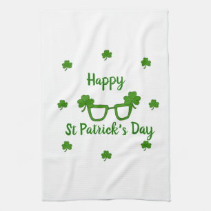 Happy St Patrick's Day Kitchen Towel