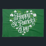 Happy St Patrick's Day Kitchen Towel<br><div class="desc">Happy St Patrick's Day</div>
