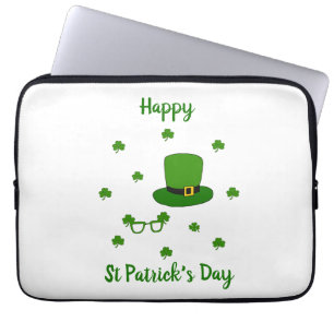 Happy St Patrick's Day   Laptop Sleeve