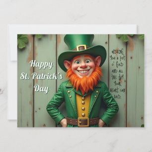 Happy St. Patrick's Day Leprechaun