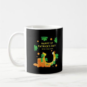 Happy St. Patricks Day -Lucky Irish Shamrock       Coffee Mug