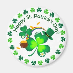 Happy St. Patrick's Day Magnet