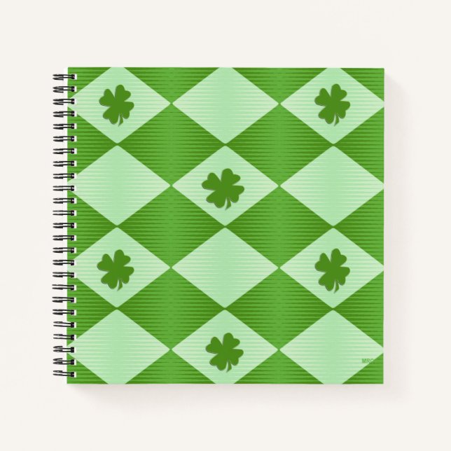 Happy St. Patrick's Day... Notebook (Front)