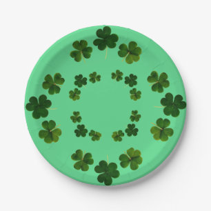 Happy St. Patrick's Day Paper Plate