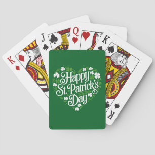 Happy St Patrick's Day  Playing Cards