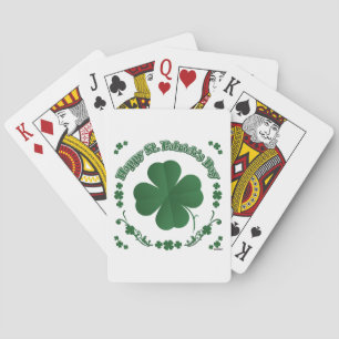 Happy St. Patrick's Day Playing Cards