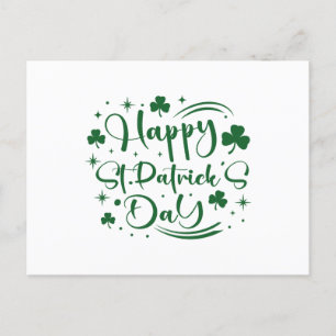 happy St Patrick's Day Postcard