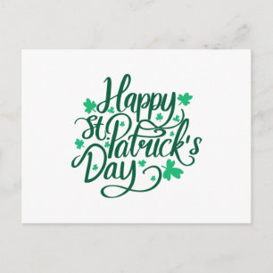 Happy St Patricks Day Postcard