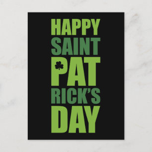Happy St. Patrick's Day Postcard