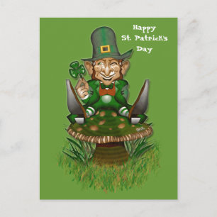 Happy St. Patrick's Day Postcard