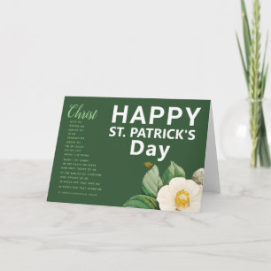 Happy St. Patrick's Day Prayer  Card