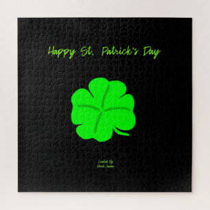 Happy St.  Patrick's Day Puzzle 20" X 20"
