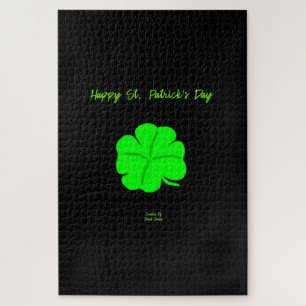 Happy St.  Patrick's Day Puzzle 20" X 30"