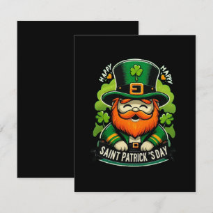 Happy St Patricks Day RSVP Card