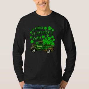 Happy St Patrick's Day Shamrock Farm Truck 1 T-Shirt