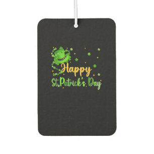 Happy St Patricks Day Shamrock Irish Mens Womens B Air Freshener