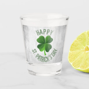 Happy St. Patrick's Day Shot glass