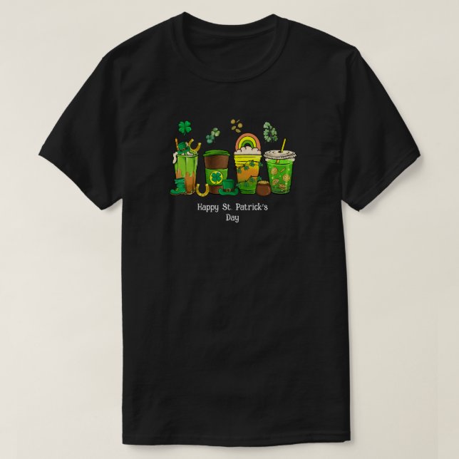 Happy St. Patrick's Day T-Shirt (Design Front)