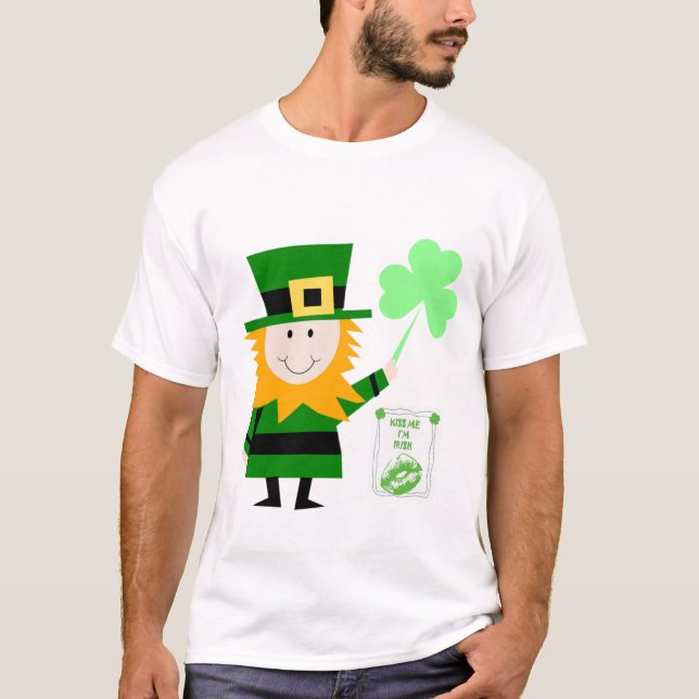 Happy St. Patrick's Day T-Shirt (Front)