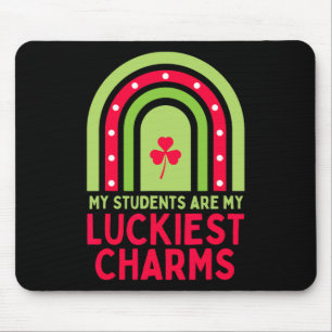 Happy St Patrick's Day Teacher School Saint Patric Mouse Pad