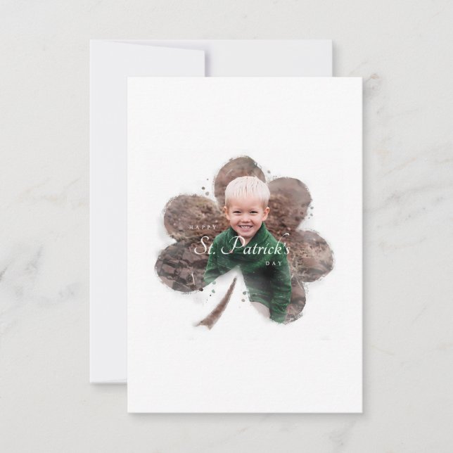 happy st.patrick's day thank you card (Front)