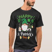Happy St Patrick's Day Three Gnome Irish Flag Sham