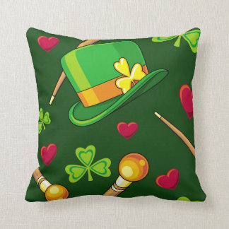 Happy St. Patrick's Day! Throw Pillow