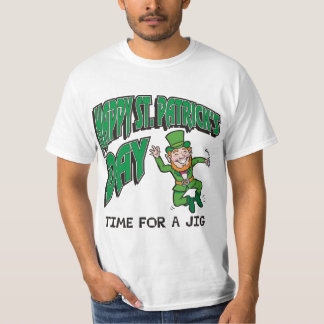 Happy St. Patrick's Day Time For A Jig T-Shirt
