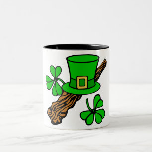 HAPPY ST.PATRICK'S DAY Two-Tone COFFEE MUG