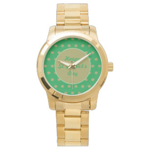 Happy St. Patrick's Day Watch (Green & Gold)