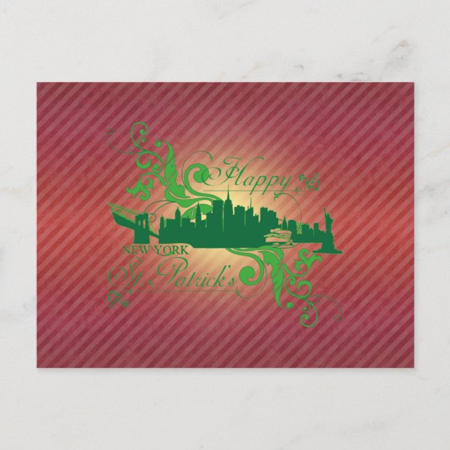 HAPPY ST.PATRICKS - Postcard (Front)