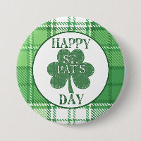 Happy St. Pat's Day Button