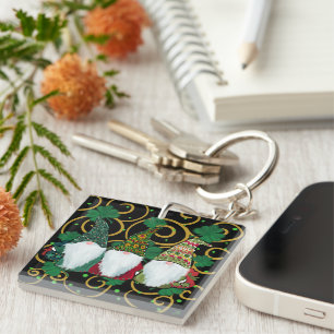 Happy St. Patty's Day GNOMES     Keychain