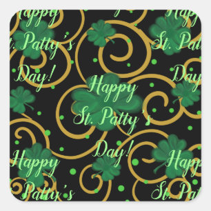 Happy St. Patty's Day Square Sticker