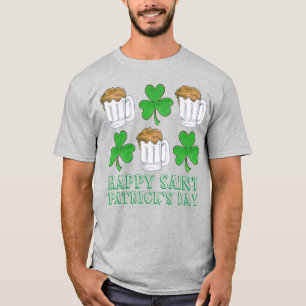 Happy St. Saint Patrick's Day Green Beer Shamrock T-Shirt