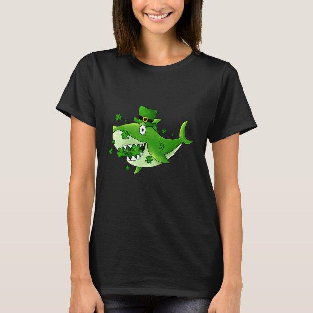 Happy St Shark's T-Shirt (Front)